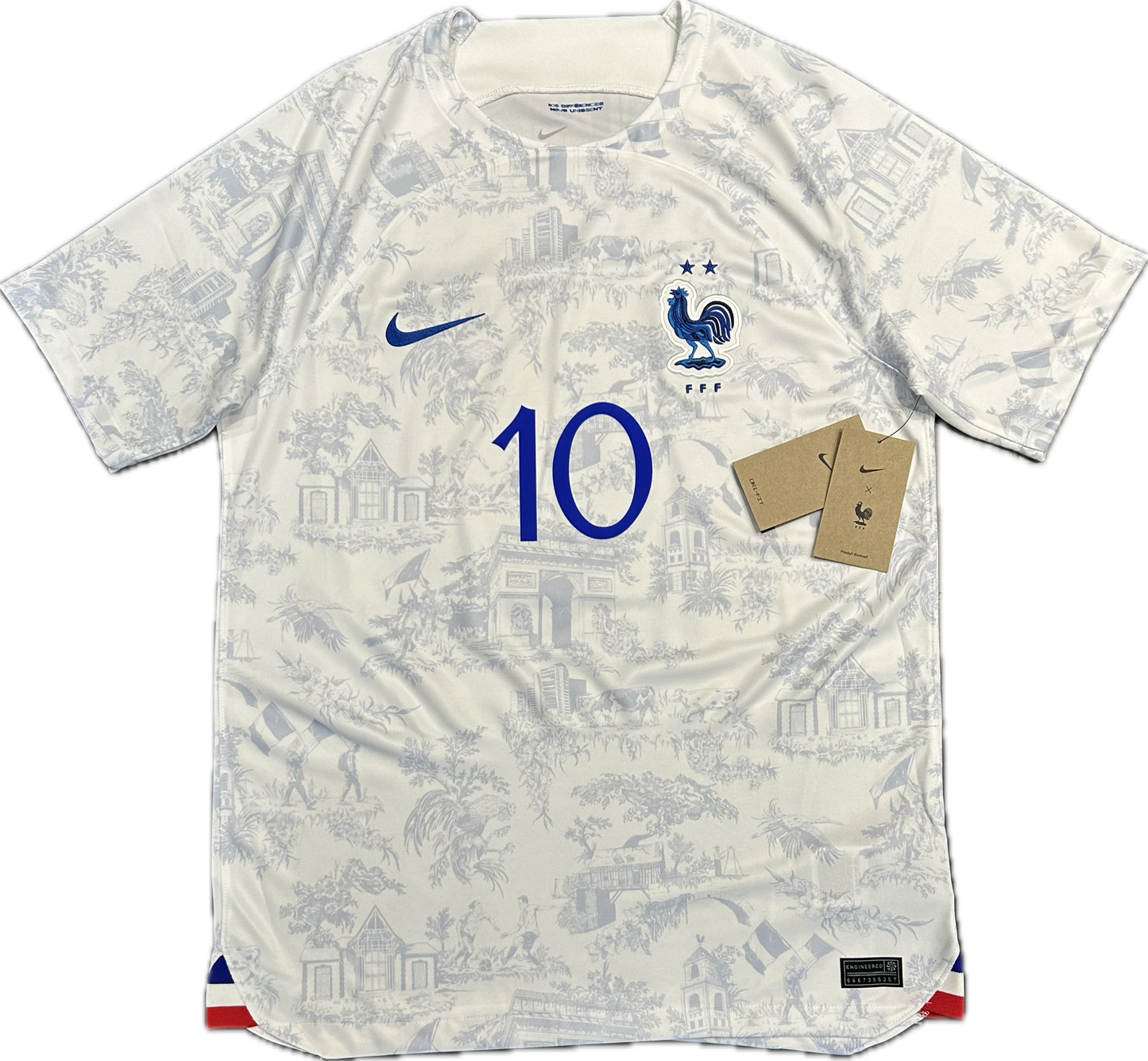 Maillot France Away 2022-2024 (Mbappe 10) M