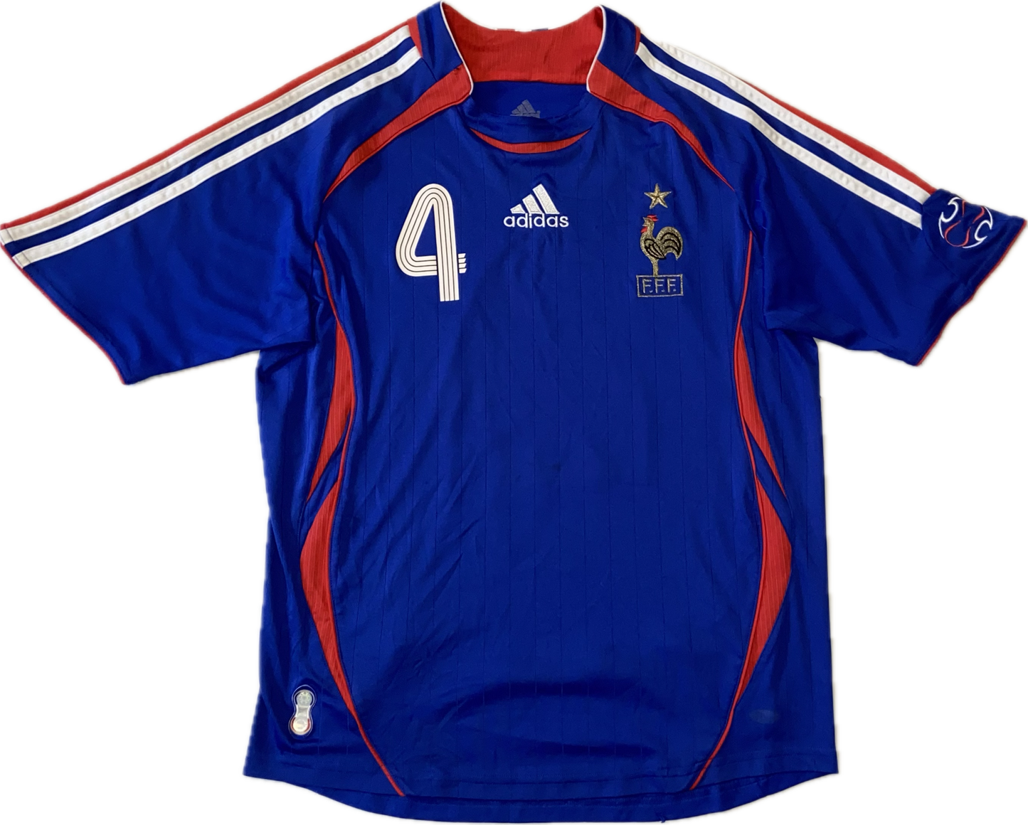 Maillot France Home 2006-2008 (Vieira 4) 16A