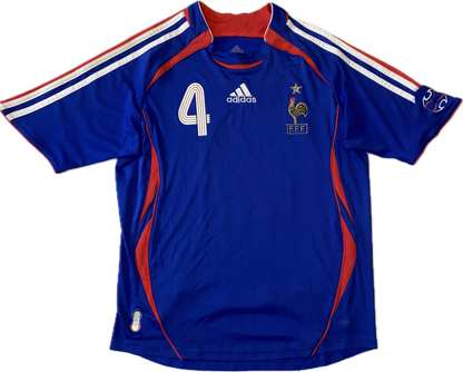 Maillot France Home 2006-2008 (Vieira 4) 16A