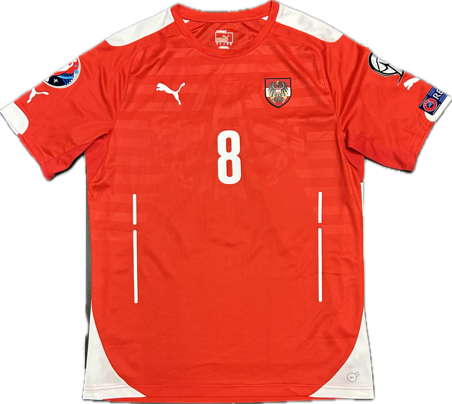 Maillot Autriche Home 2014-2016 (porté par Alaba 8) L