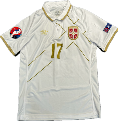 Maillot Serbie Away 2014-2016 (porté par Ljajic 17) L