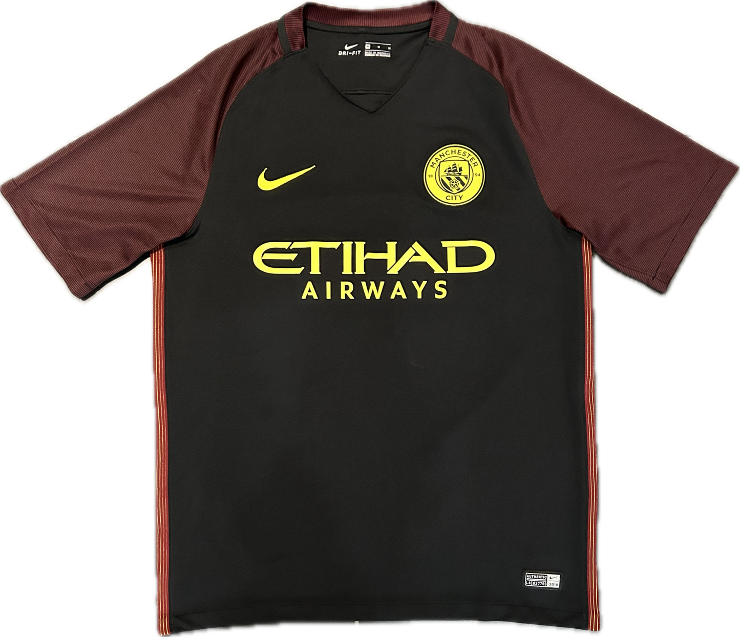 Maillot Manchester City Away 2016-2017 (Kun Agüero 10) M