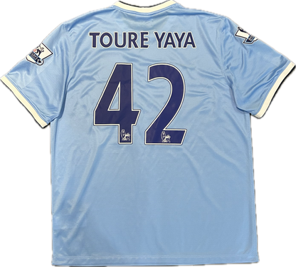 Maillot Manchester City Home 2013-2014 (Toure Yaya 42) XL
