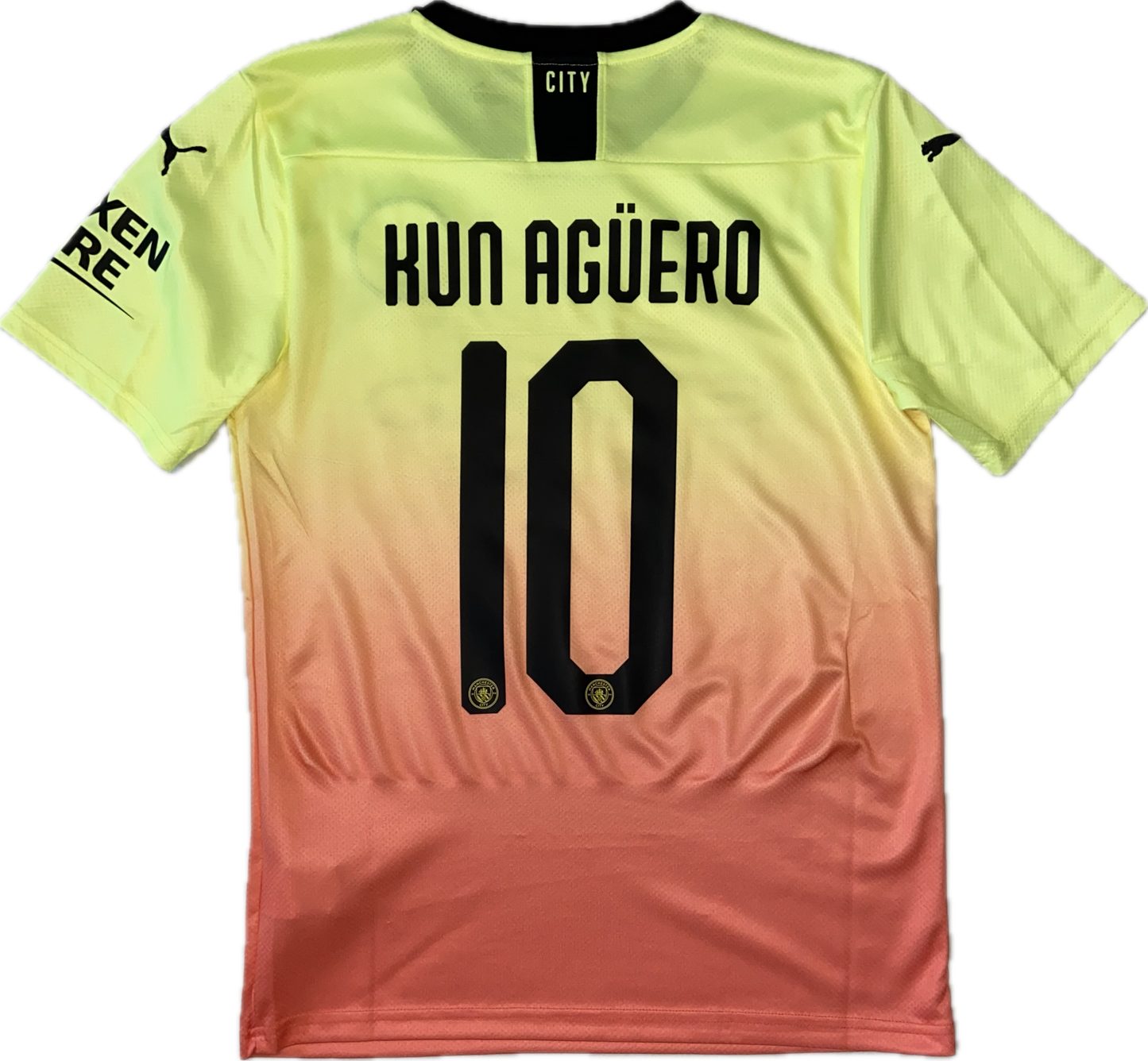 Maillot Manchester City Third 2019-2020 (Kun Agüero 10) S