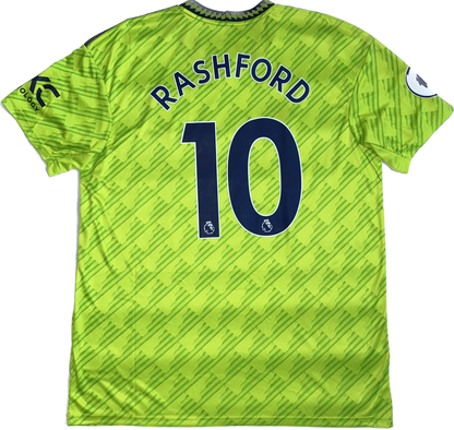 Maillot Manchester United Third 2022-2023 (Rashford 10) XL