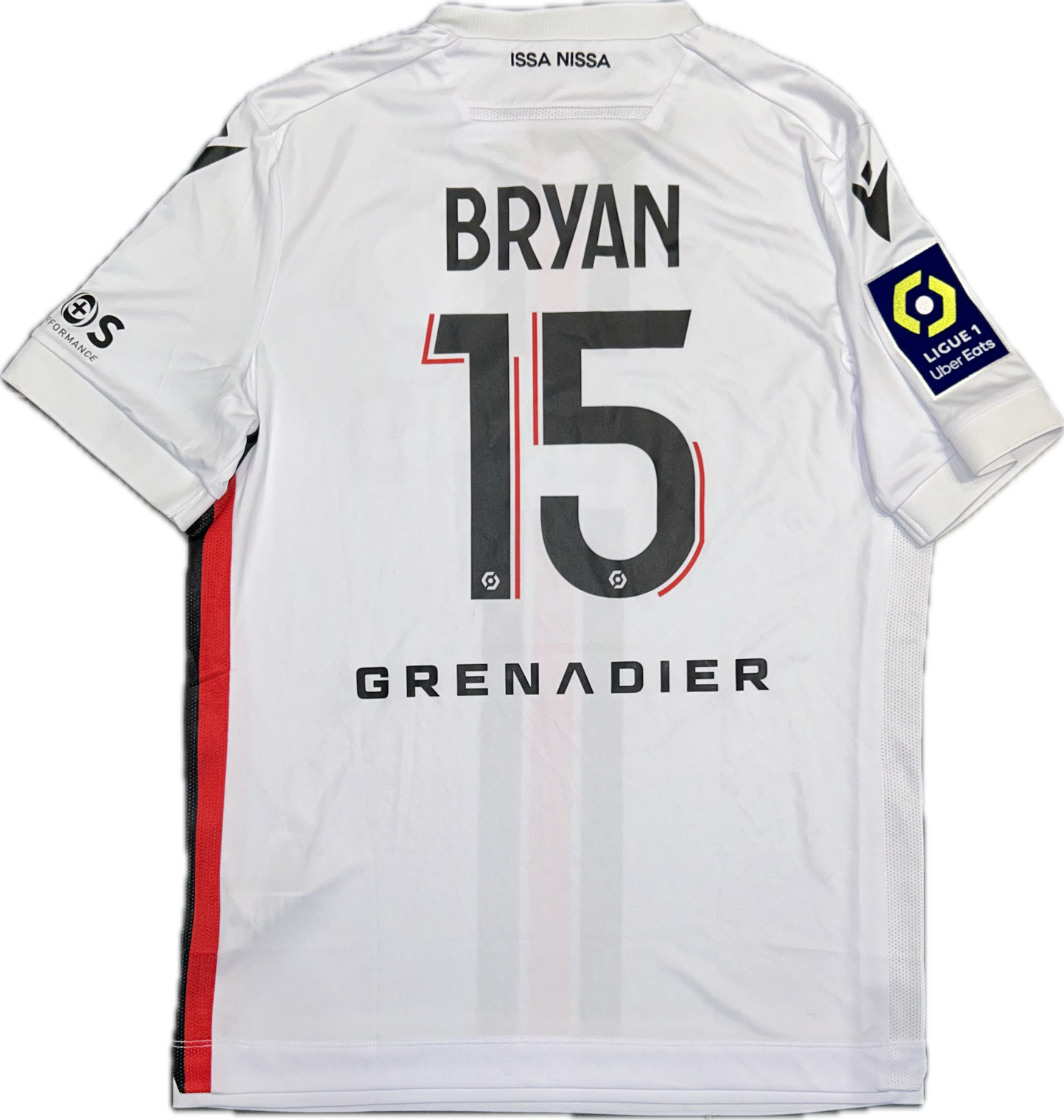 Maillot Nice Away 2022-2023 (préparé pour Bryan 15) L