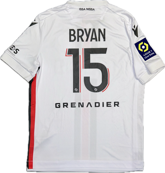 Maillot Nice Away 2022-2023 (préparé pour Bryan 15) L