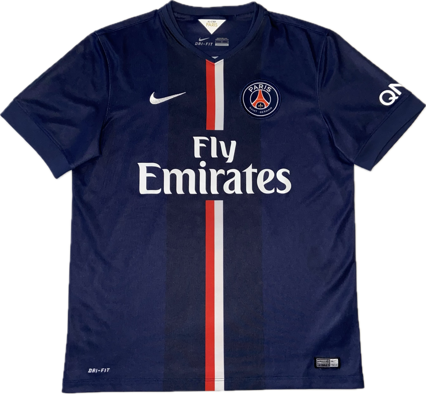 Maillot PSG Home 2014-2015 (Ibrahimovic 10) L