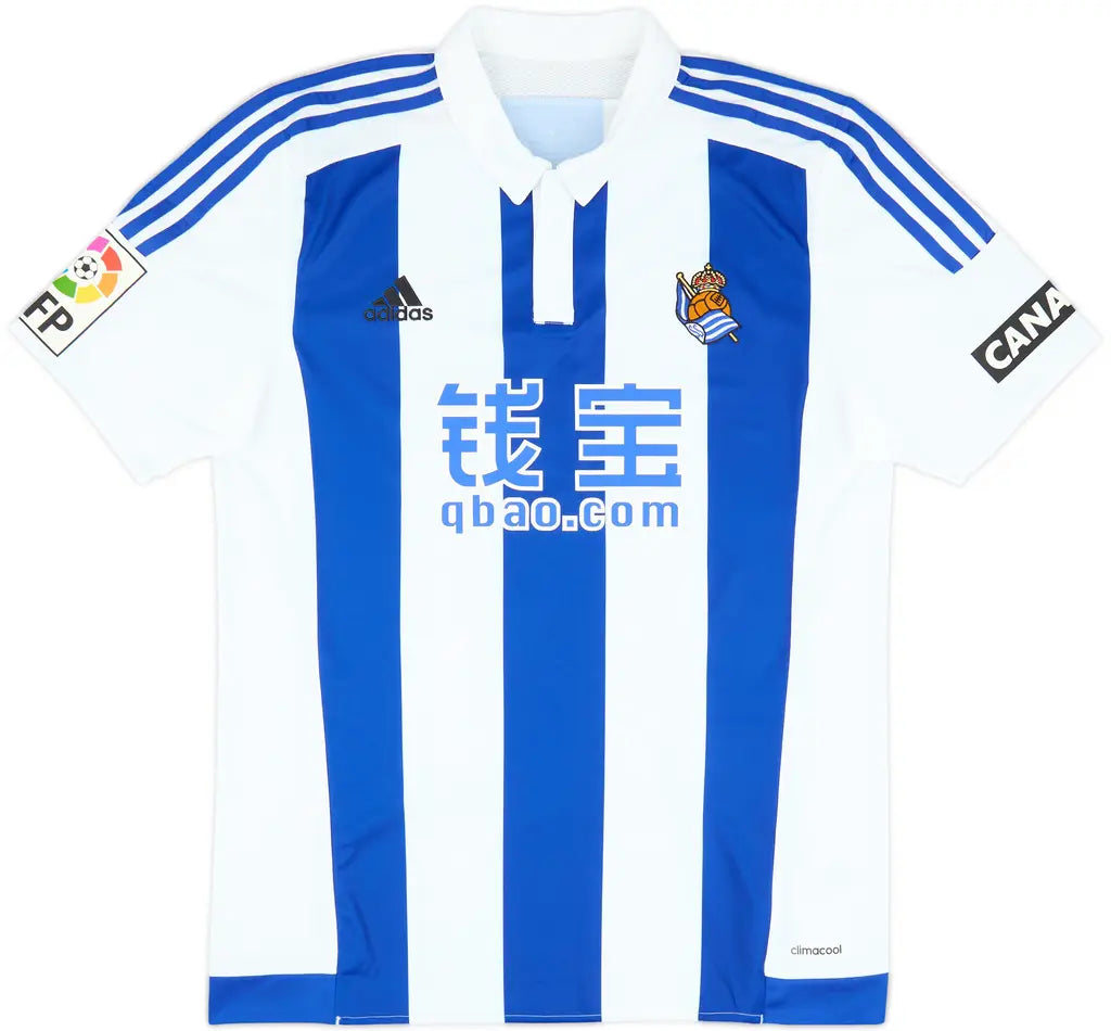 Maillot Real Sociedad Home 2015-2016 L