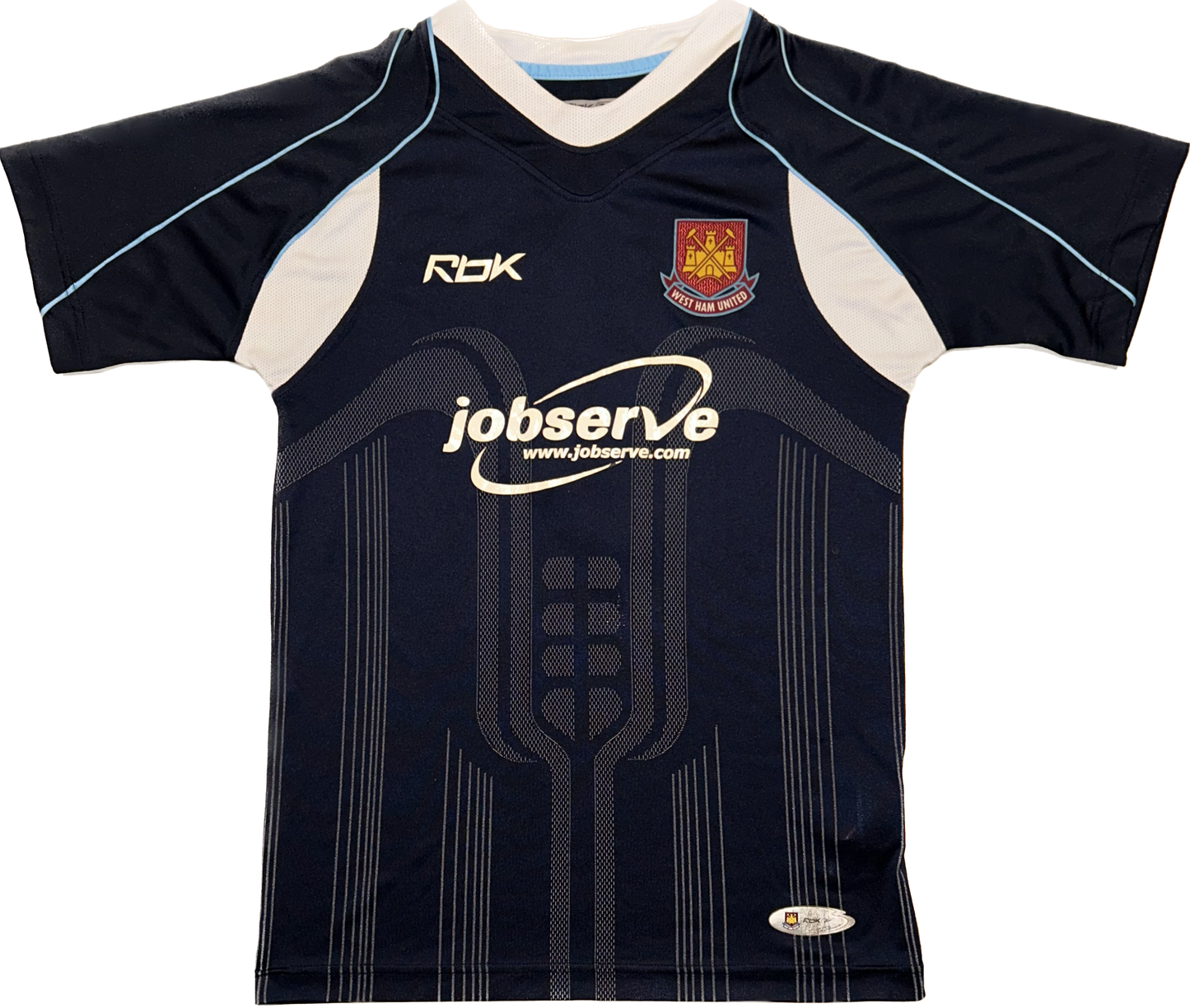 Maillot West Ham Away 2006-2007 (Ferdinand 5) S